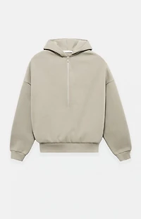 Fear of God ESSENTIALS Seal Property Lounge Half Zip Hoodie