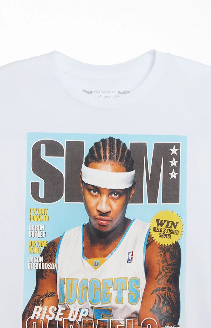 Mitchell & Ness Slam Cover Denver Nuggets Carmelo Anthony T-Shirt