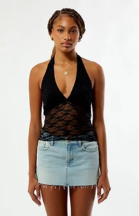 Your Favorite Lace Halter Top