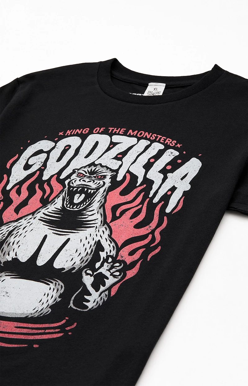 Kids Godzilla Fire T-Shirt