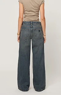 ABRAND 95 Lindsey Low Rise Baggy Jeans