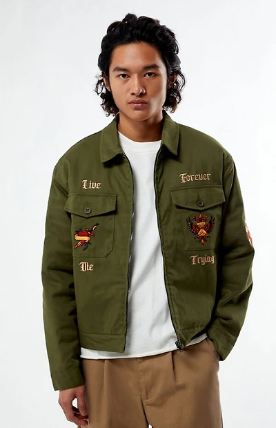Pacsun Live Forever Cropped Jacket