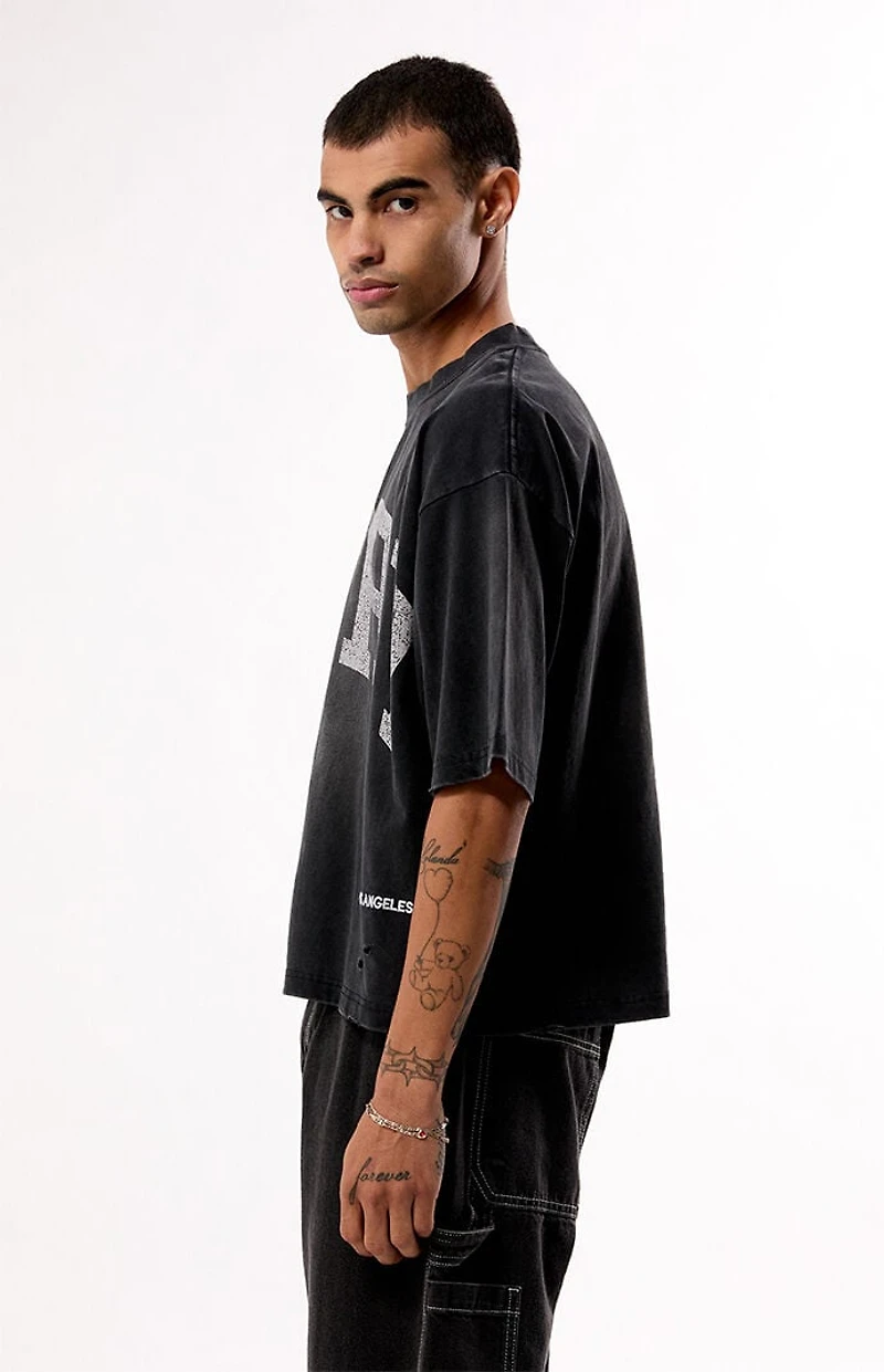 Pacsun Glory Ripped Cropped T-Shirt