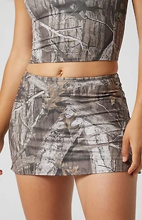 PAC 1980 WHISPER Active Camo Gemini Mini Skort