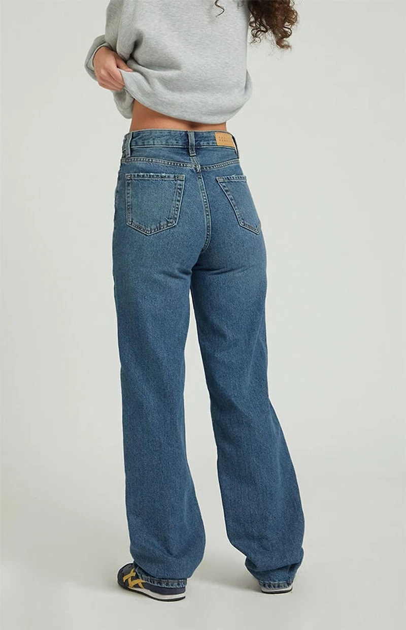 Pacsun '90s Boyfriend Jeans Dark Indigo