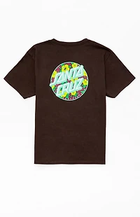 Santa Cruz Kids Screaming Hibiscus Dot T-Shirt