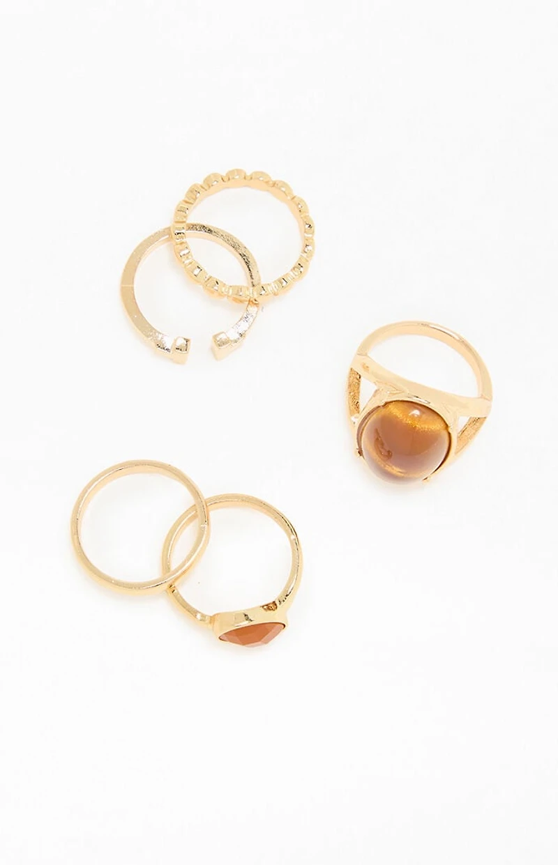 Pacsun 5 Pack Milo Rings