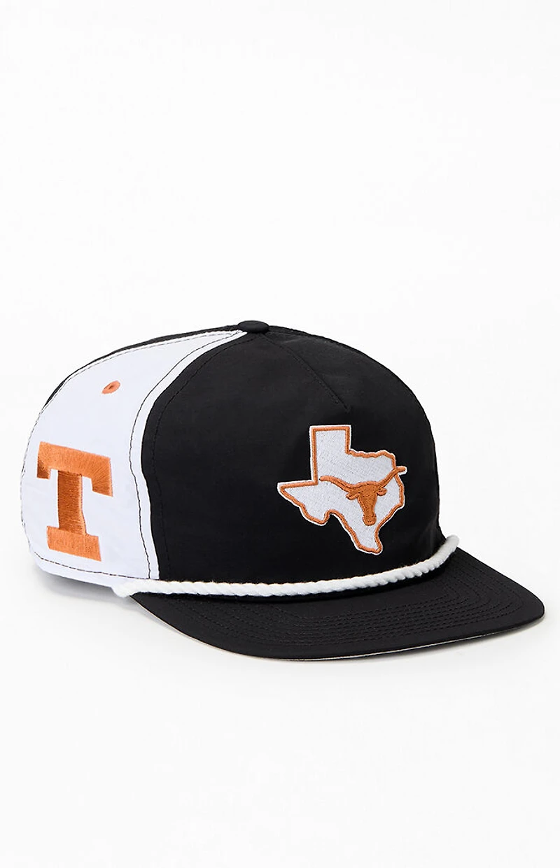 New Era Texas Longhorns Nylon Golfer Rope Snapback Hat