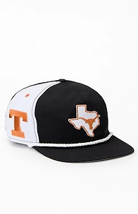 New Era Texas Longhorns Nylon Golfer Rope Snapback Hat