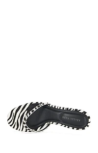 AZALEA WANG Women's Lewis Zebra Stilettos