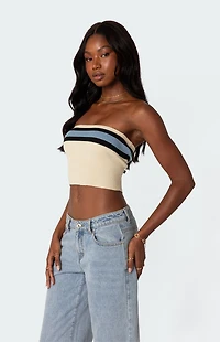Edikted Cyprus Knit Tube Top