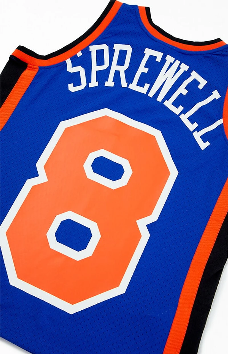 Mitchell & Ness Latrell Sprewell NY Knicks Jersey
