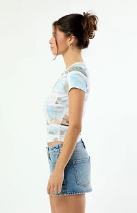 Your Favorite AOP Summer Destination Skimmer T-Shirt