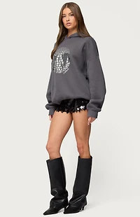 Edikted Disco Ball Hoodie