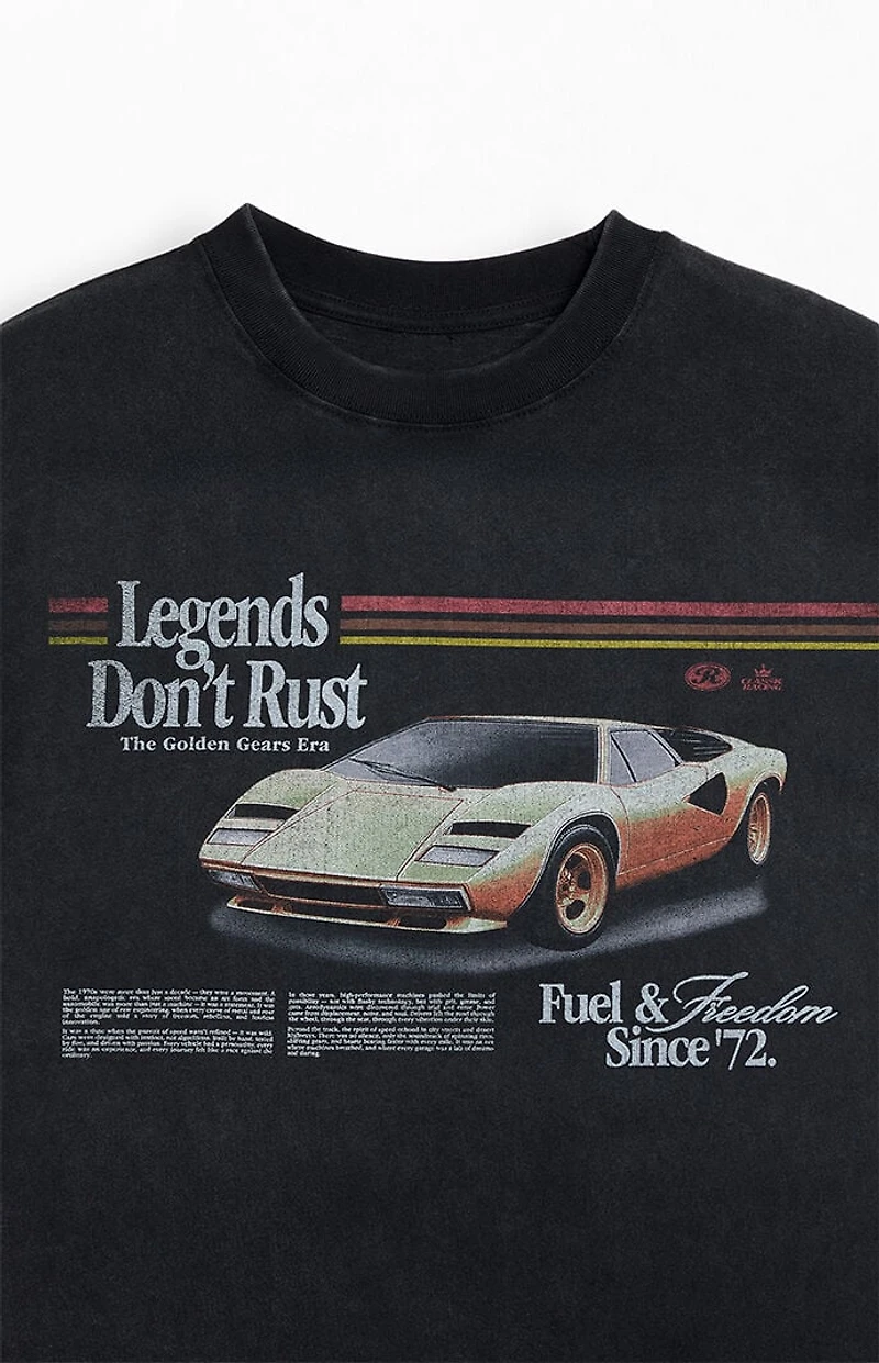 Legends Don't Rust Car T-Shirt