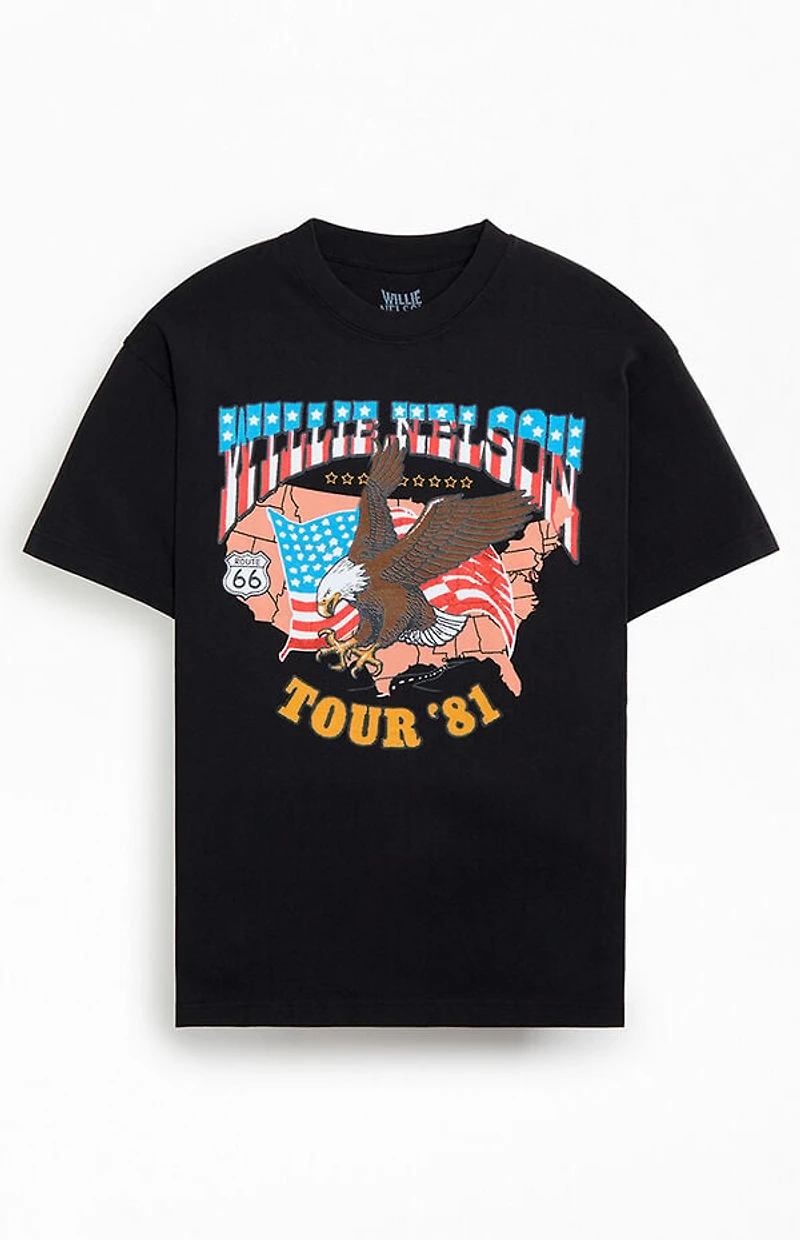 Willie Nelson USA Tour 81 T-Shirt