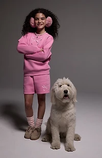Pacsun Kids Bow Sweat Shorts