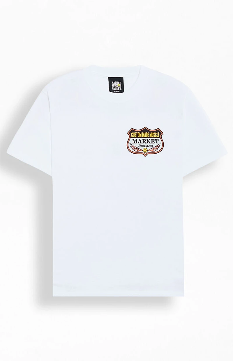 Market Smiley Burnt Rubber T-Shirt