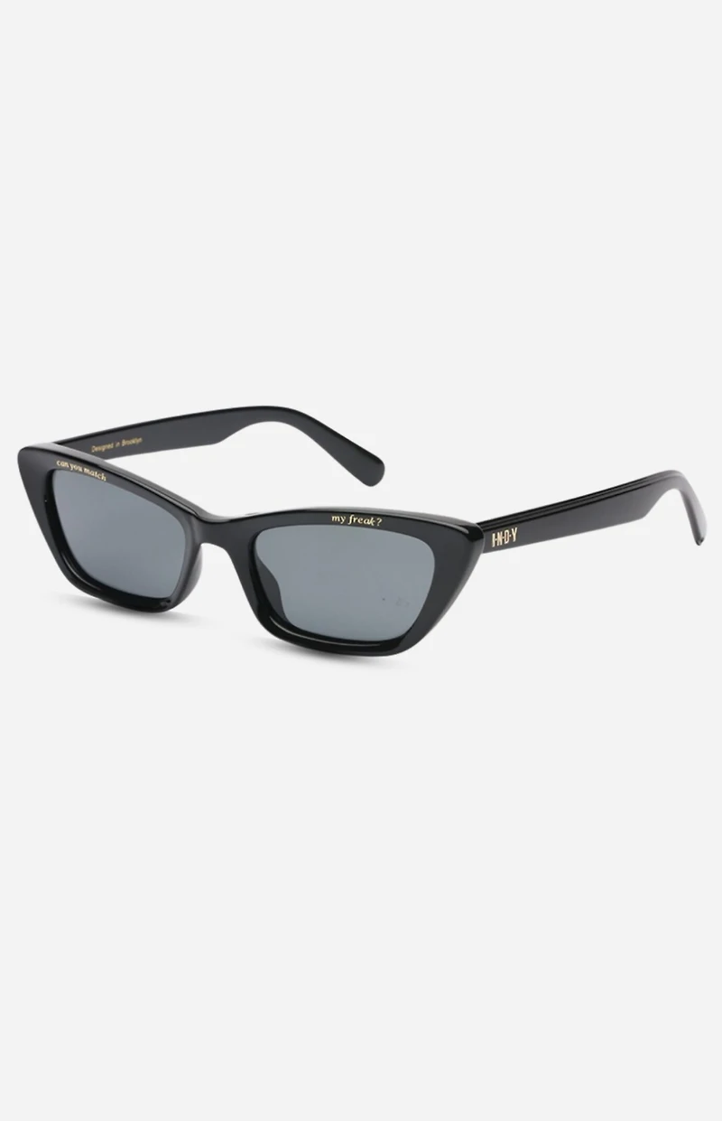 INDY Sunglasses Blasè Frame Black Sunglasses
