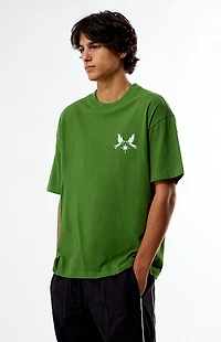 Pacsun Doves Embroidered T-Shirt