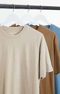 PS Basics 3 Pack Reese Solid Color T-Shirts