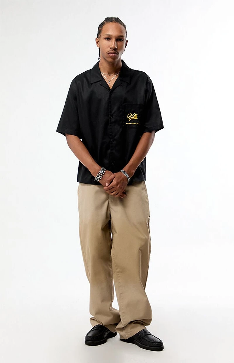 Pacsun Villa Chainstitch Camp Shirt