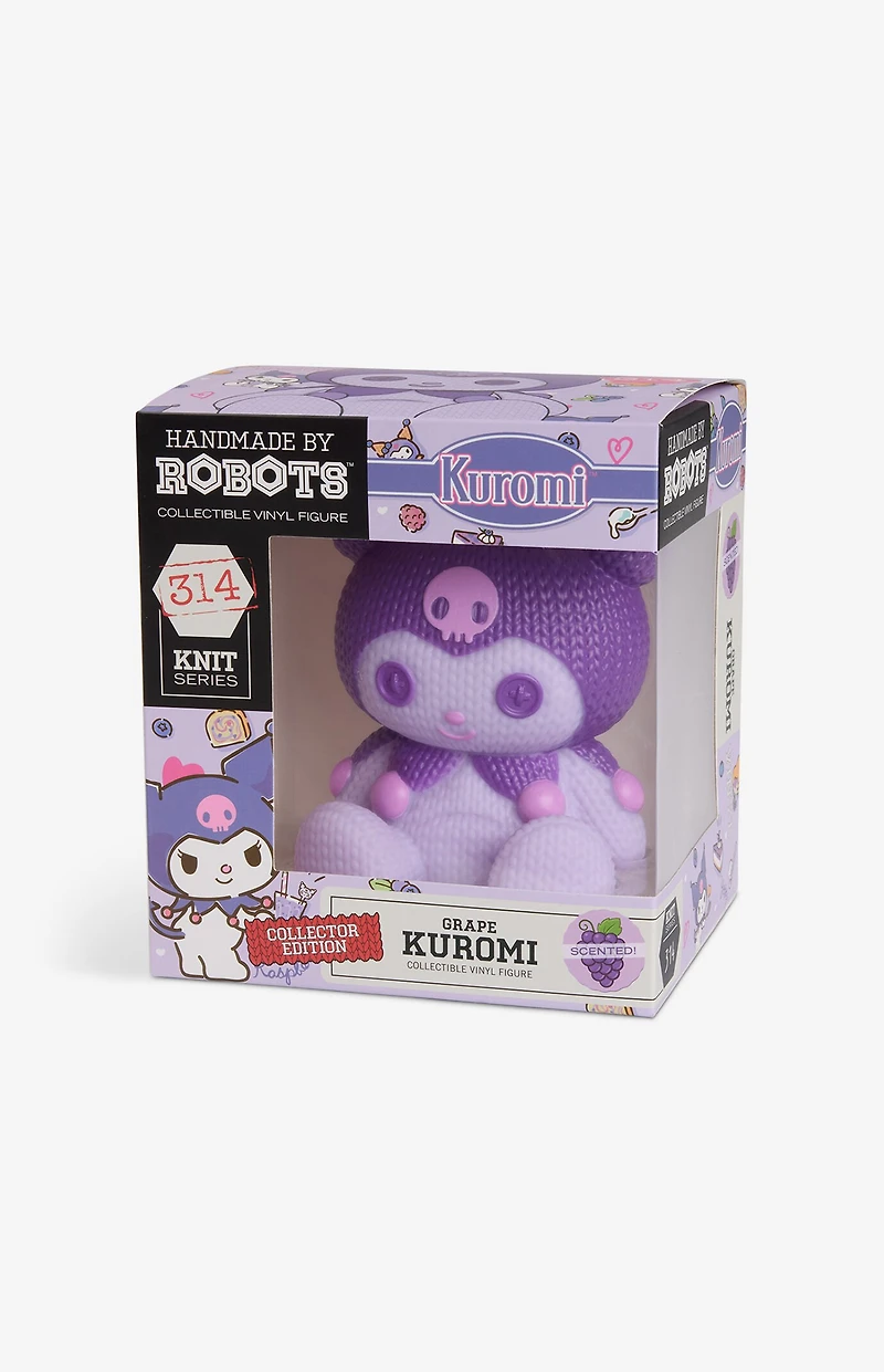 Sanrio Hello Kitty and Friends Kuromi 314 (Grape Scented) Knit Series Vinyl Figure
