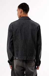 Pacsun Striped Nox Zip Up Jacket