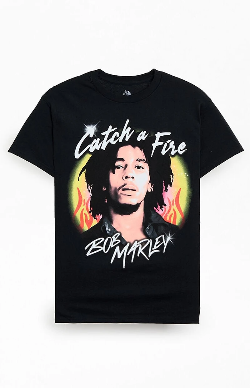 Bob Marley Catch A Fire T-Shirt