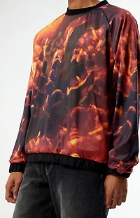 Umbro Reversible Long Sleeve Crew Neck Shirt