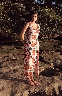 MINKPINK Arabella Bias Midi Dress