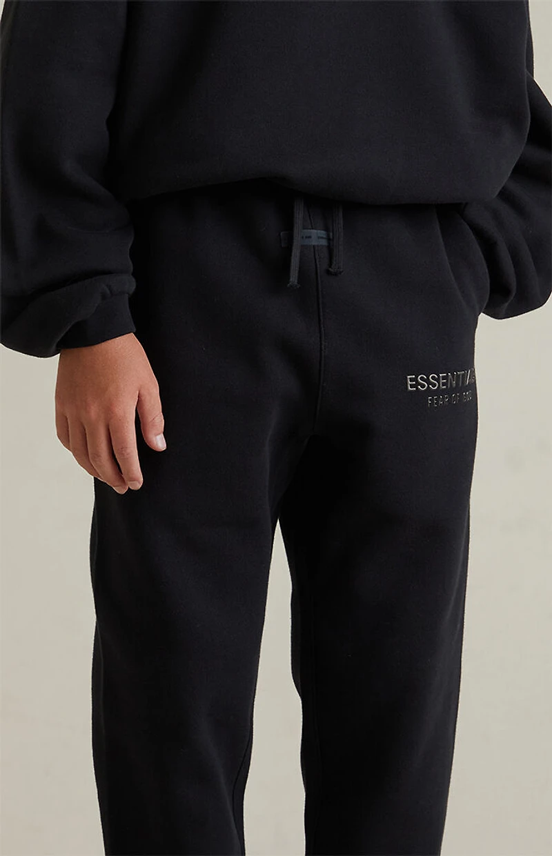 Fear of God ESSENTIALS Kids Jet Black Classic Sweatpants