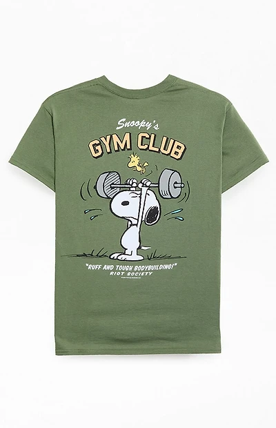 Riot Society Snoopy's Gym Club T-Shirt