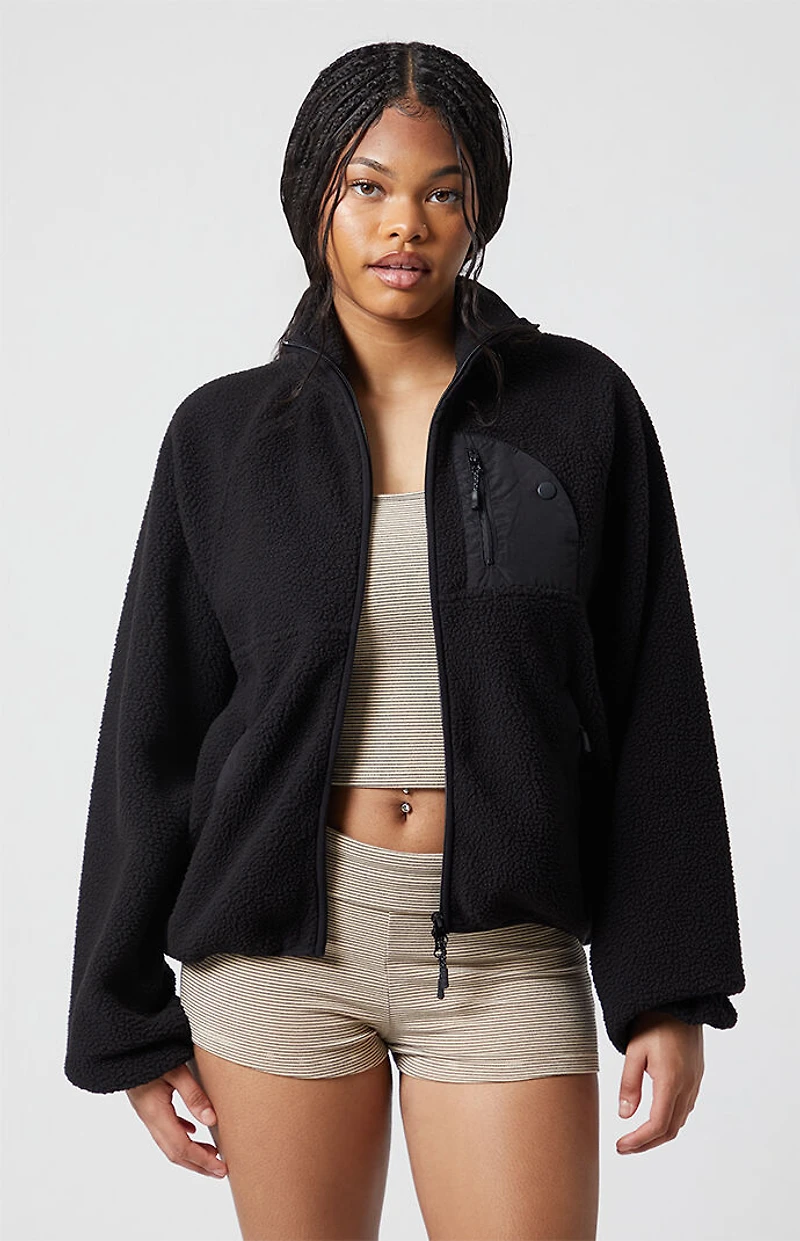 PAC 1980 Active Ski Fleece Ripper Sherpa Jacket