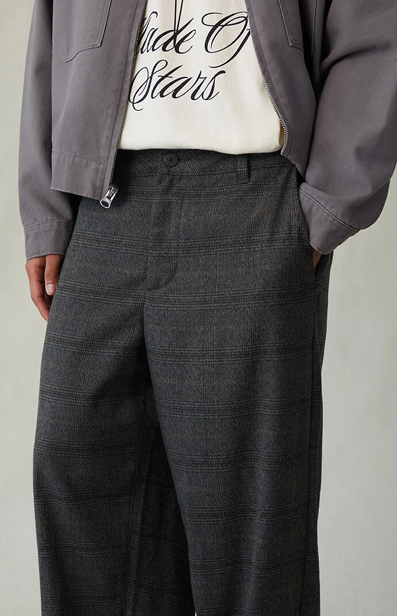 Pacsun Gray Baggy Trousers