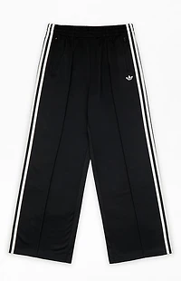 adidas Kids Black Firebird Wide Leg Track Pants