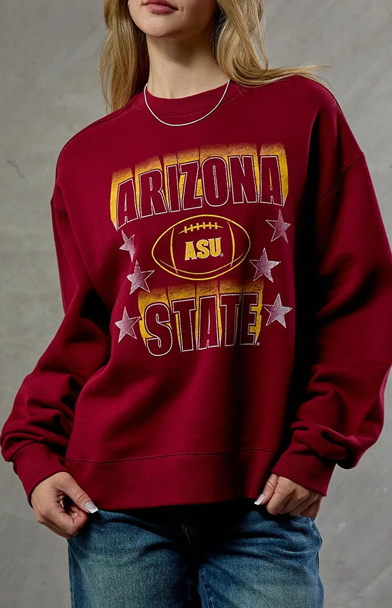 WILD COLLECTIVE ASU Sun Devils Crew Neck Sweatshirt