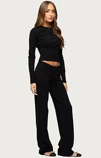 Edikted Montanna Knit Pants