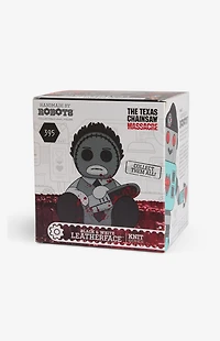 The Texas Chainsaw Massacre Black & White Bloody Leatherface 395 Knit Series Vinyl Figure