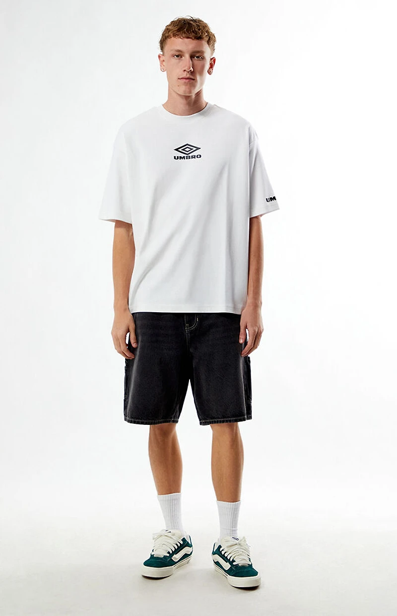 Umbro x PacSun White Short Sleeve T-Shirt