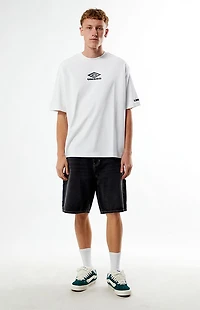 Umbro x PacSun White Short Sleeve T-Shirt