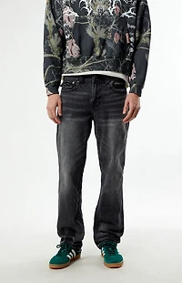 True Religion Ricky Bandana Horseshoe Straight Leg Jeans