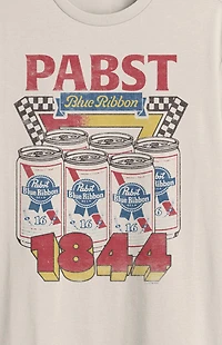 Pabst Blue Ribbon Checker T-Shirt