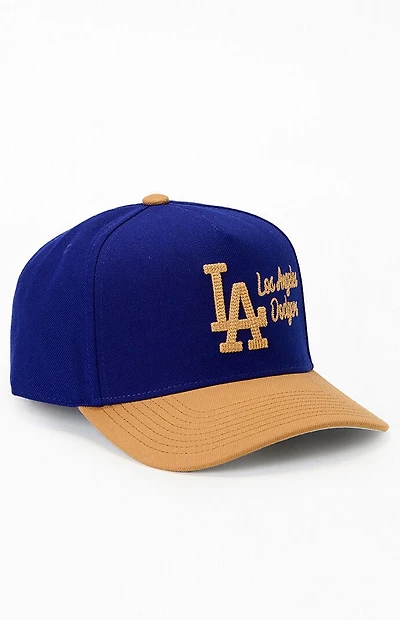 Mitchell & Ness MLB LA Dodgers Script Pro Snapback Hat