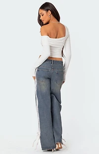 Edikted Asymmetric Fold Over Top