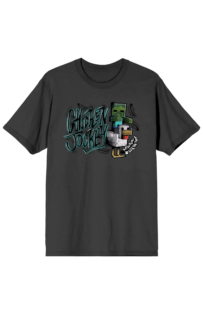 Minecraft Chicken Jockey T-Shirt