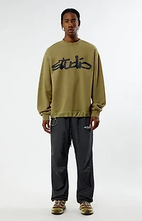 Studio by Supervsn Script Crew Neck Sweatshirt