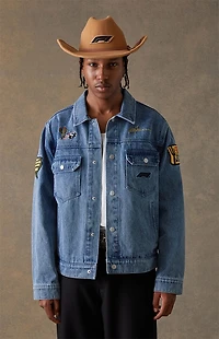 Formula 1 x Pacsun United States Grand Prix 2025 Austin Texas Denim Jacket