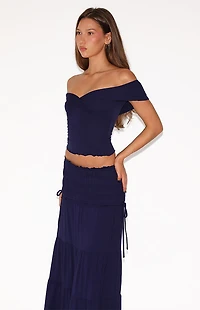 Tiger Mist Denali Off The Shoulder Top