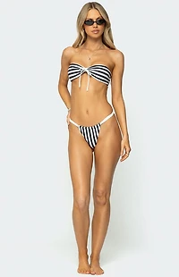 Edikted Dini Striped Bikini Bottom